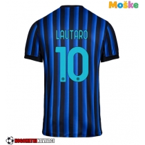 Moške Nogometnih dresov Inter Milan Lautaro Martinez #10 Domači 2025-26 Kratki rokavi